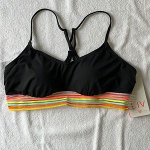 NWT LIV Love Swim sporty Bikini top sizes S, L